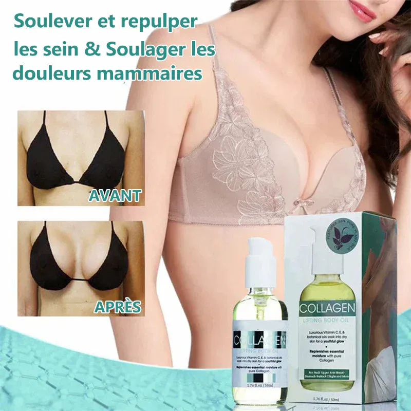 Huile raffermissante pour le corps au collagène - Image 5