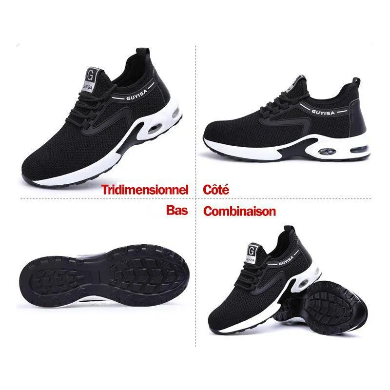 Chaussures de protection à embout en acier de sécurité au travail - Image 7