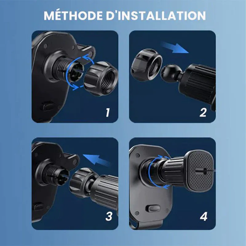 Support de téléphone portable pour voiture à crochet - Image 6