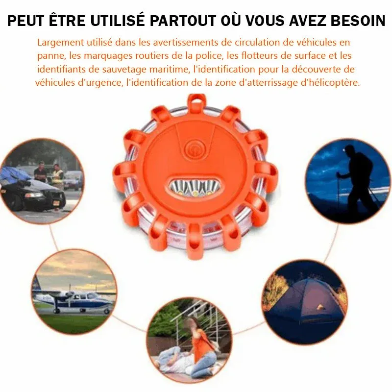 Voyant d'avertissement clignotant LED de la route - Image 8