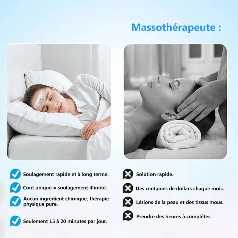 Masseur de tête pour soulager des maux de tête aider au sommeil - Image 4
