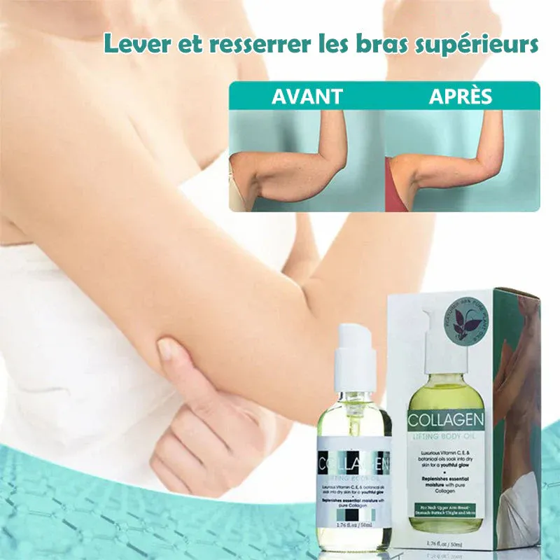 Huile raffermissante pour le corps au collagène - Image 6