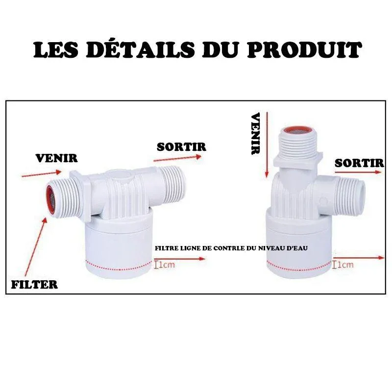 Vanne de contrôle automatique du niveau d'eau - Image 6