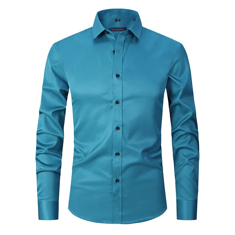 Chemise anti-rides extensible - Image 6