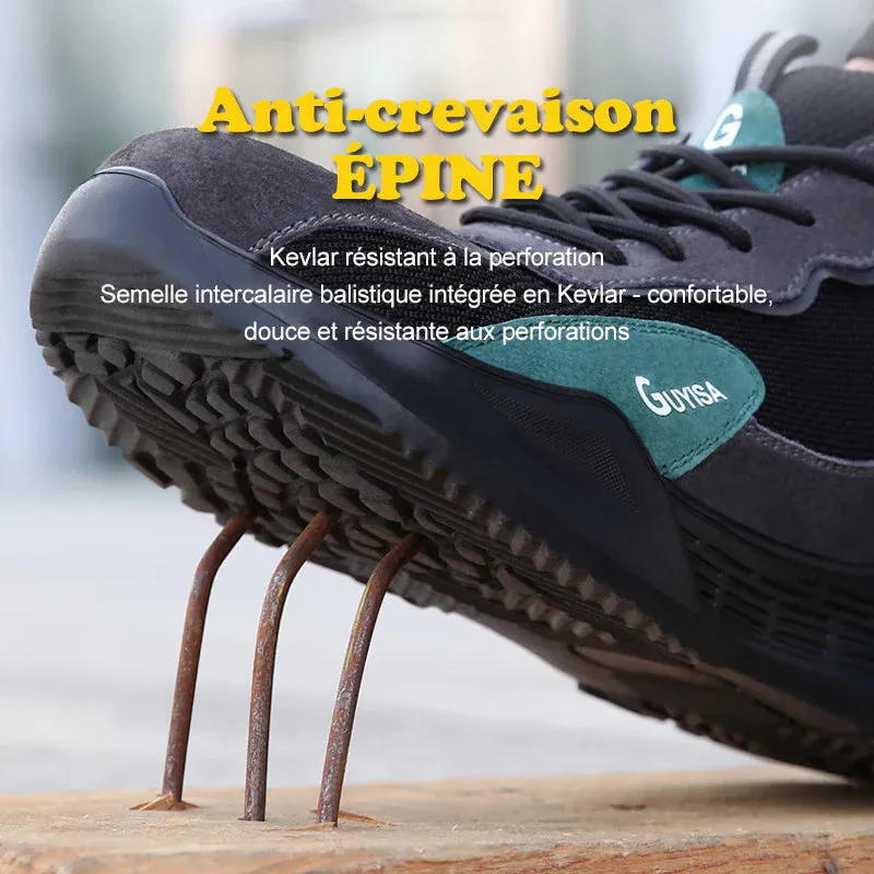 Chaussures à bout d'acier antidérapantes résistant à la perforation - Image 2