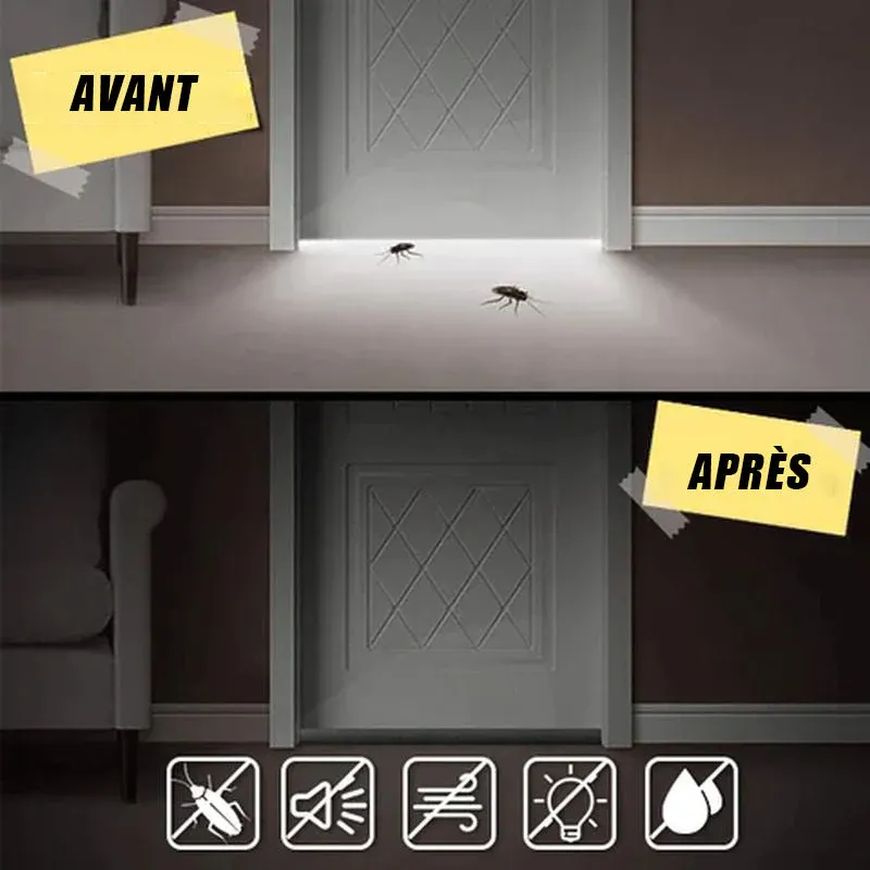 Bande de joint bas de porte étanche anti-bruit anti-insectes - Image 7