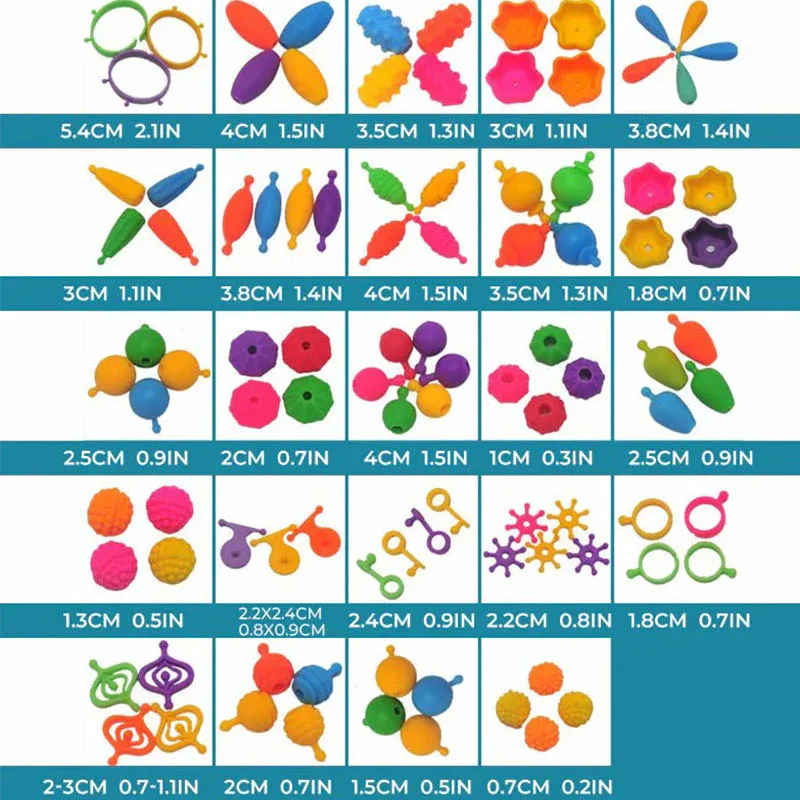 Perles populaires pour la fabrication de bijoux pour enfants - Image 9