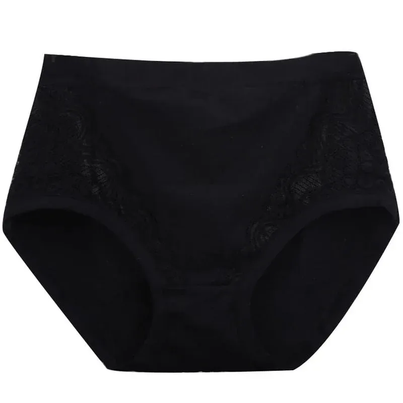 Culotte en coton anti-fuite de taille haute - Image 7