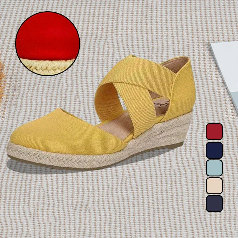 Sandales compensées en corde de chanvre - Image 7