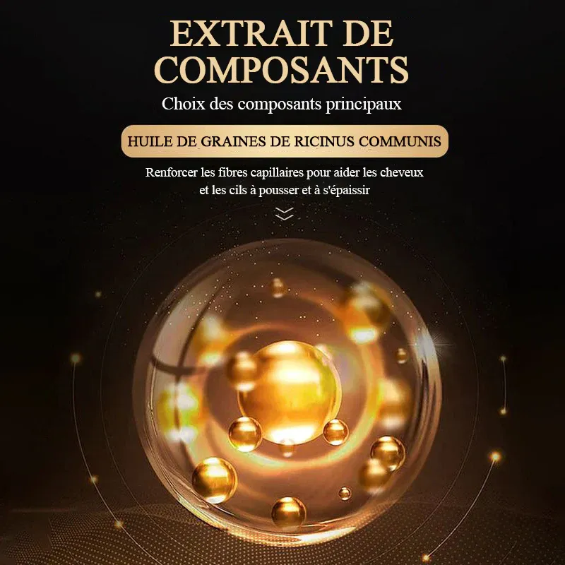 Sérum pour cils à l'huile de ricin (2 bouteilles) - Image 7