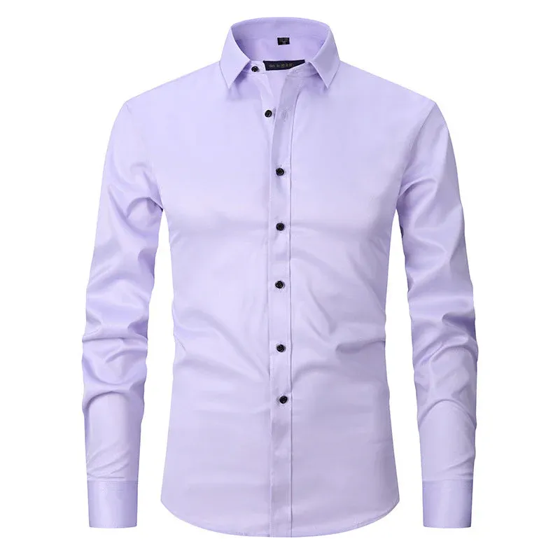 Chemise anti-rides extensible - Image 7