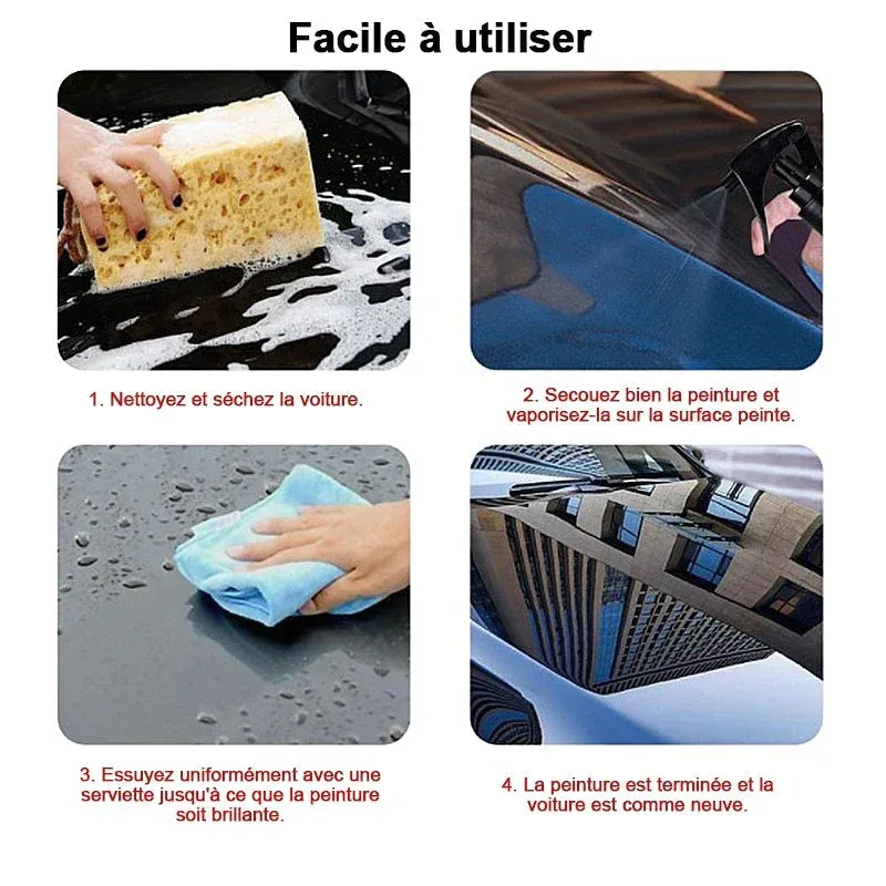 Spray pour réparer des rayures sur voiture - Image 7