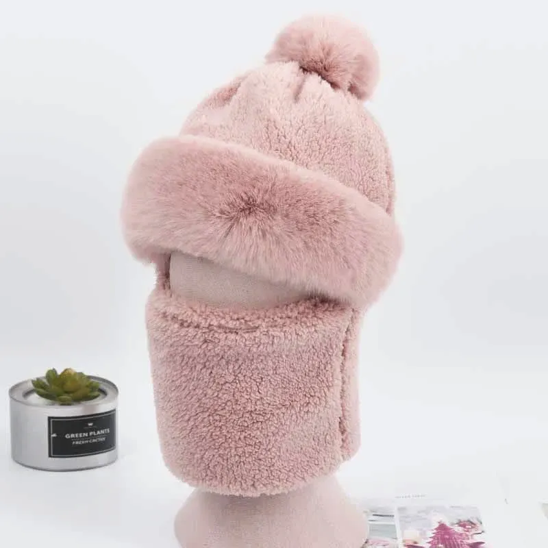 Casquette coupe-vent et anti-froid pour femme avec protection des oreilles - Image 8