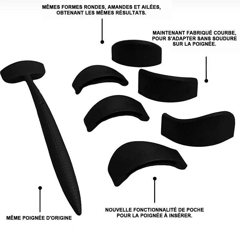 Sceau pour le fard à paupières 6 en 1 Portable - Image 6