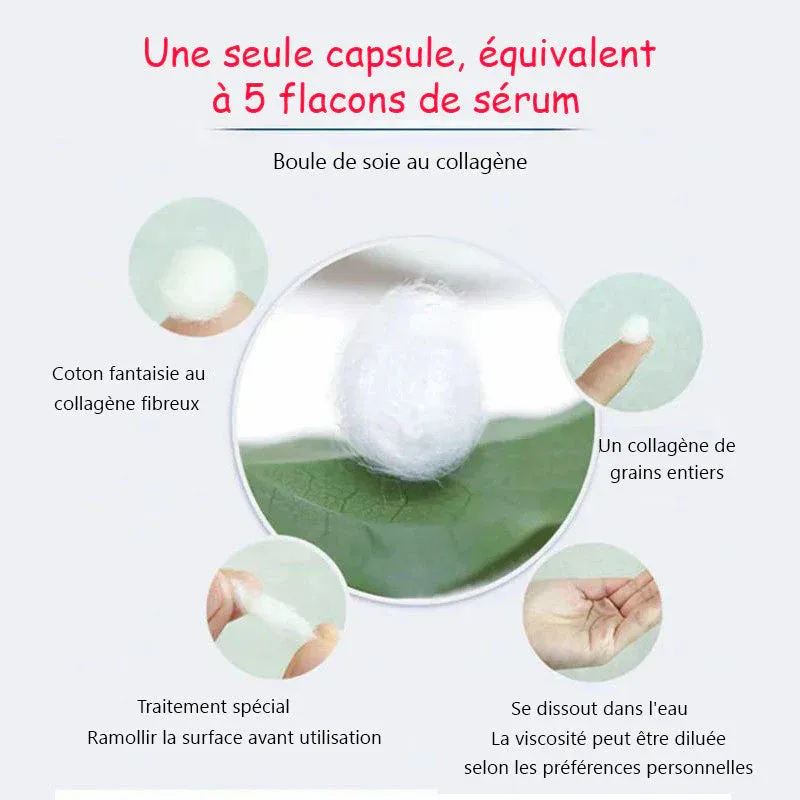 Boule de soie au collagène (3 bouteilles) - Image 8