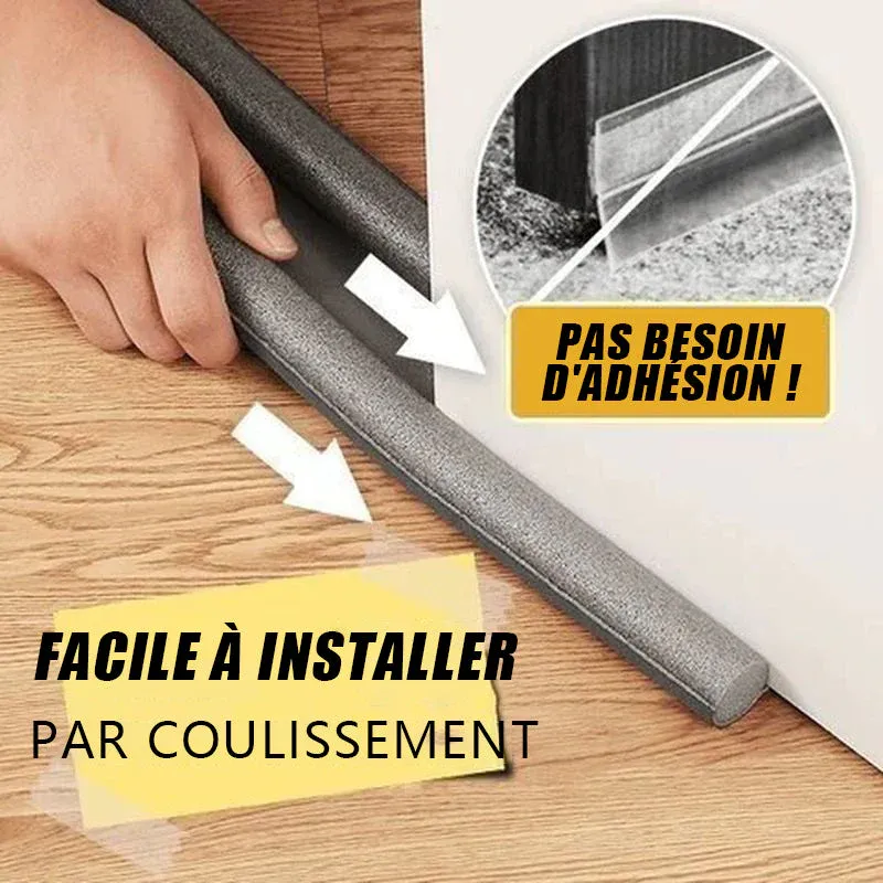Bande de joint bas de porte étanche anti-bruit anti-insectes - Image 8