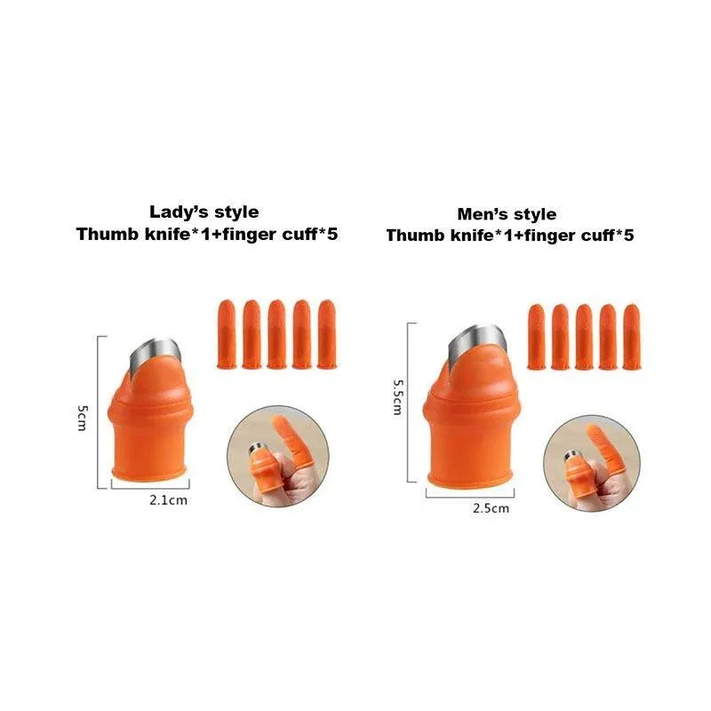 Protecteur de doigt de couteau de pouce en silicone - Image 8