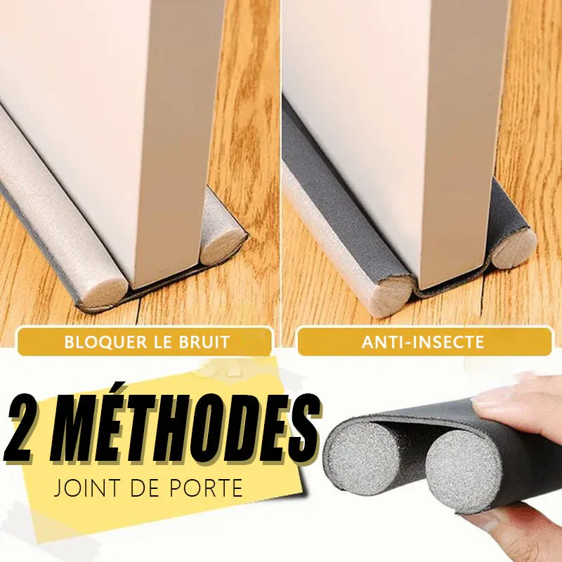 Bande de joint bas de porte étanche anti-bruit anti-insectes - Image 9