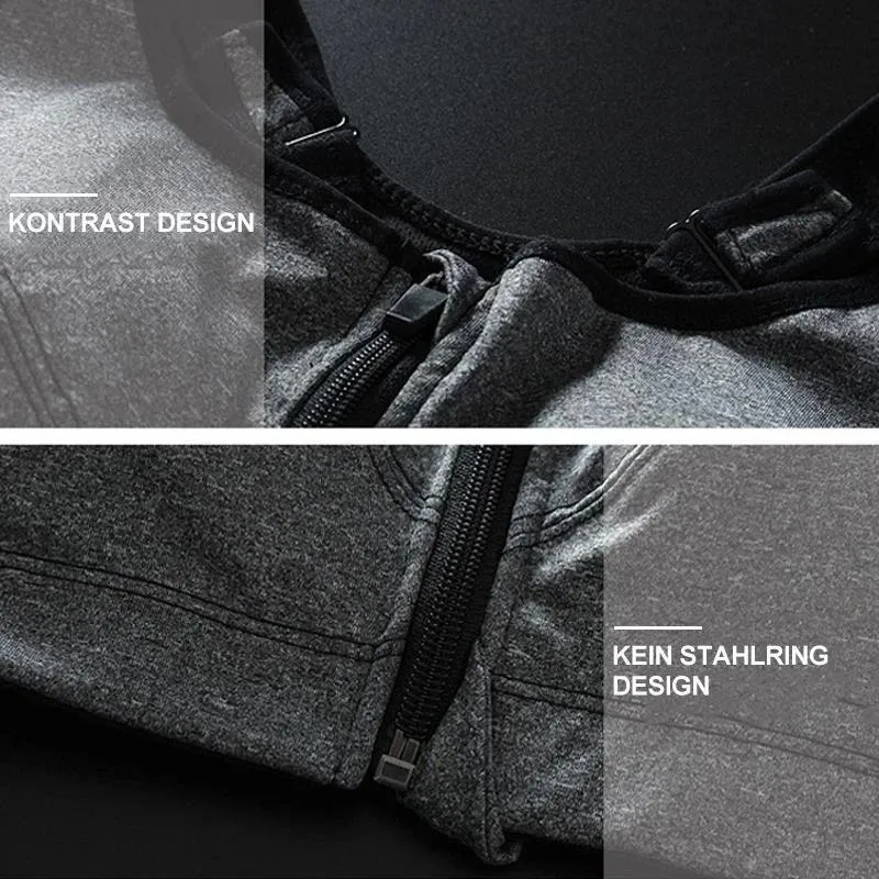 Sous-vêtements de sport avec fermeture éclair sur le devant - Image 9