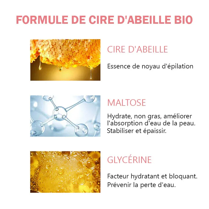 Mousse dépilatoire à la cire d'abeille - Image 2