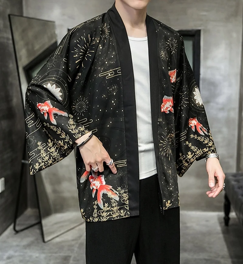 Veste Kimono Homme Fantaisie