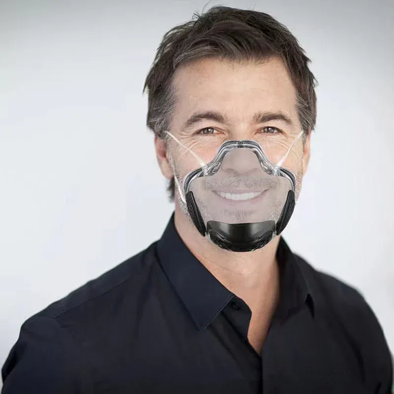 Masque protection faciale transparente sans buée - Image 5