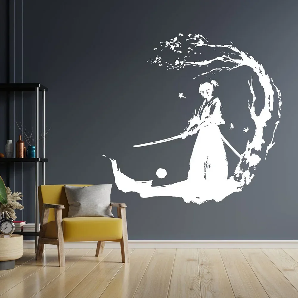 Stickers muraux samouraï japonais - Image 2