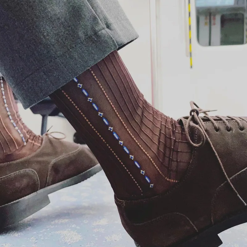 Chaussettes Japonaises Fines Homme - Image 3