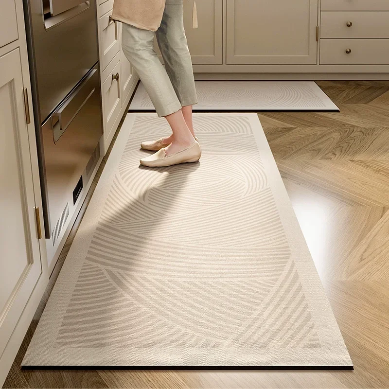 Tapis de cuisine Japonais en cuir PVC