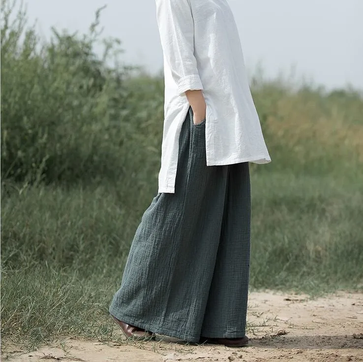 Pantalon Japonais Femme Large - Image 6