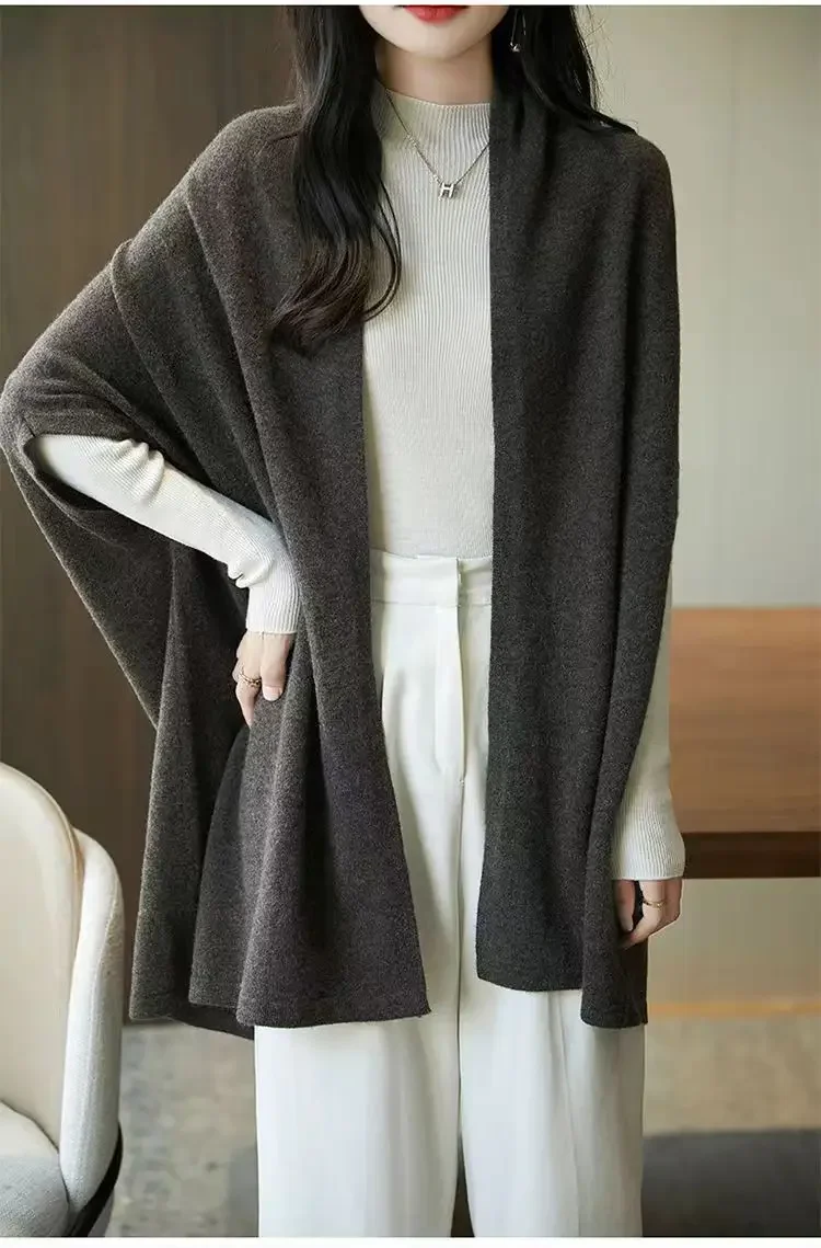 Veste Kimono Femme en Laine - Image 5