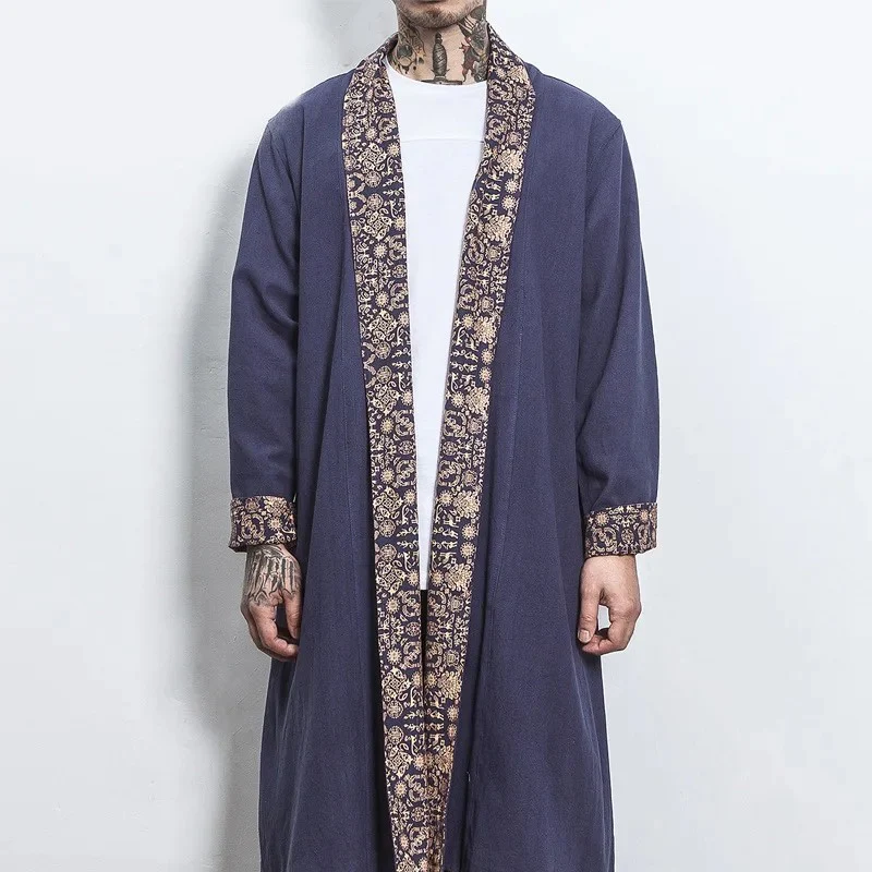 Veste de Kimono Longue Cardigan - Image 2