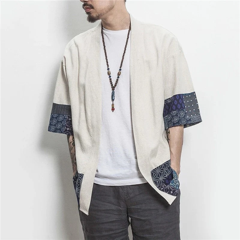 Veste Kimono Homme Japonais - Image 3